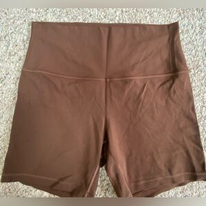 lululemon athletica Brown Bike Shorts